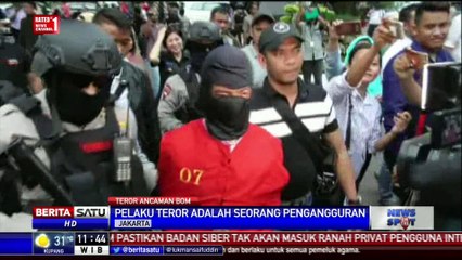 Pelaku Teror Bom di Stasiun Televisi Ditangkap di Binjai