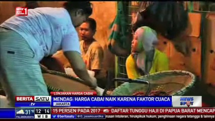 Menteri Perdagangan: Kenaikan Harga Cabai Akibat Cuaca dan Distribusi
