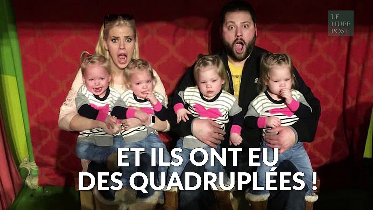 Maman de quadruplées, elle résume sa vie avec humour et en 30 secondes