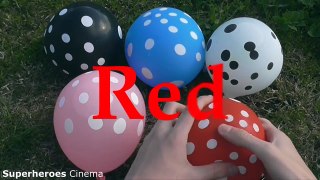 Learn Colours Finger Song Wet Balloons - Nursery Rhymes Family Balloon Songs for Kids Collection--HvrxN