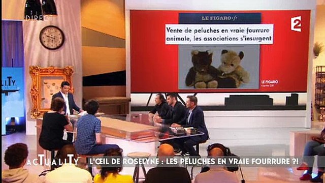 Gros coup de gueule de Roselyne Bachelot contre des peluches en vraie fourrure - Regardez