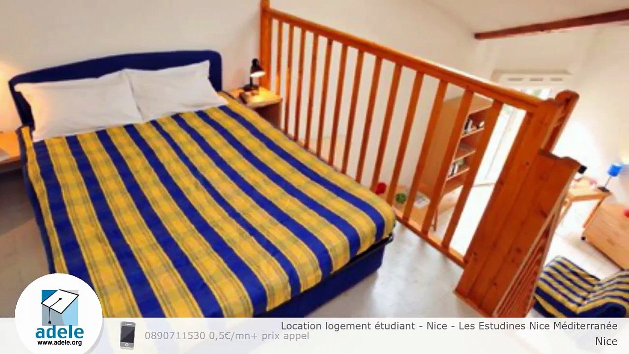 Location logement étudiant - Nice - Les Estudines Nice Méditerranée