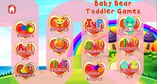 Развивающие мультик для детей - Учим Английский Язык с Медвежонком/Baby Bear Toddler Games