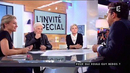 Guy Bedos tacle Emmanuel Macron dans "C à vous" : "Il serait plus amené à devenir acteur que Président" - Vidéo