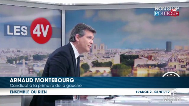 Arnaud Montebourg met en garde Jean-Luc Mélenchon et Emmanuel Macron