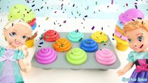 Play Doh Ice Cream Cupcakes Surprise Toys Disney Princess Toddlers Snow Marvel Avenger Hulk Eggs Toy-TMWBhM