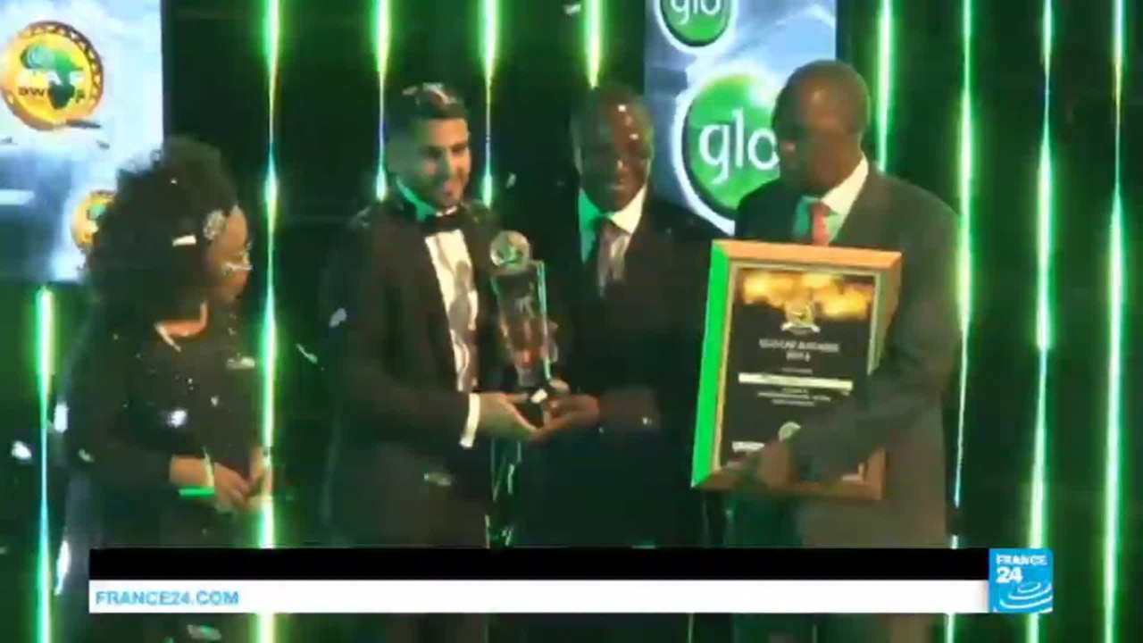Football: Algeria and Leicester forward Riyad Mahrez awarded 2016 Best African Footballer