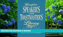 READ book Complete Speaker s and Toastmaster s Library Jacob M. Braude Pre Order
