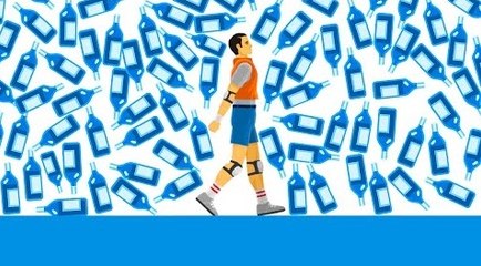 KWEBBELKOP-WORLD’S HARDEST GLASS BREAK EVER! (Happy Wheels)