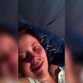 Girlfriend Laughs Hysterically In Her Sleep