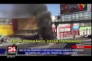 México: más de 600 detenidos tras protestas contra alza de precio del combustible