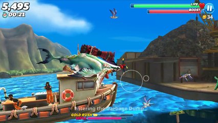 Hungry Shark World - Hungry Zombie Shark In Halloween Season!!