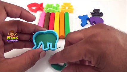 Play and Learn Colors With Kid Art Modeling Clay Fun and Creative for Babies