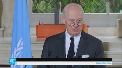 ستافان دي ميستورا يعلق على محاثات الأستانة