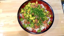 【MUKBANG】 Using Tuna & Avocado To Make Hawaii Poke Bowl, 5Kg, 8865kcal [CC Available] _Yuka [Oogui]-Iqf-iF5P8N4