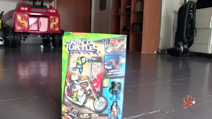 Teenage Mutant Ninja Turtles Mega Bloks Unboxing!TMNT Rocksteady Moto Attack &TMNT Movie Turtle Van-F6yyK