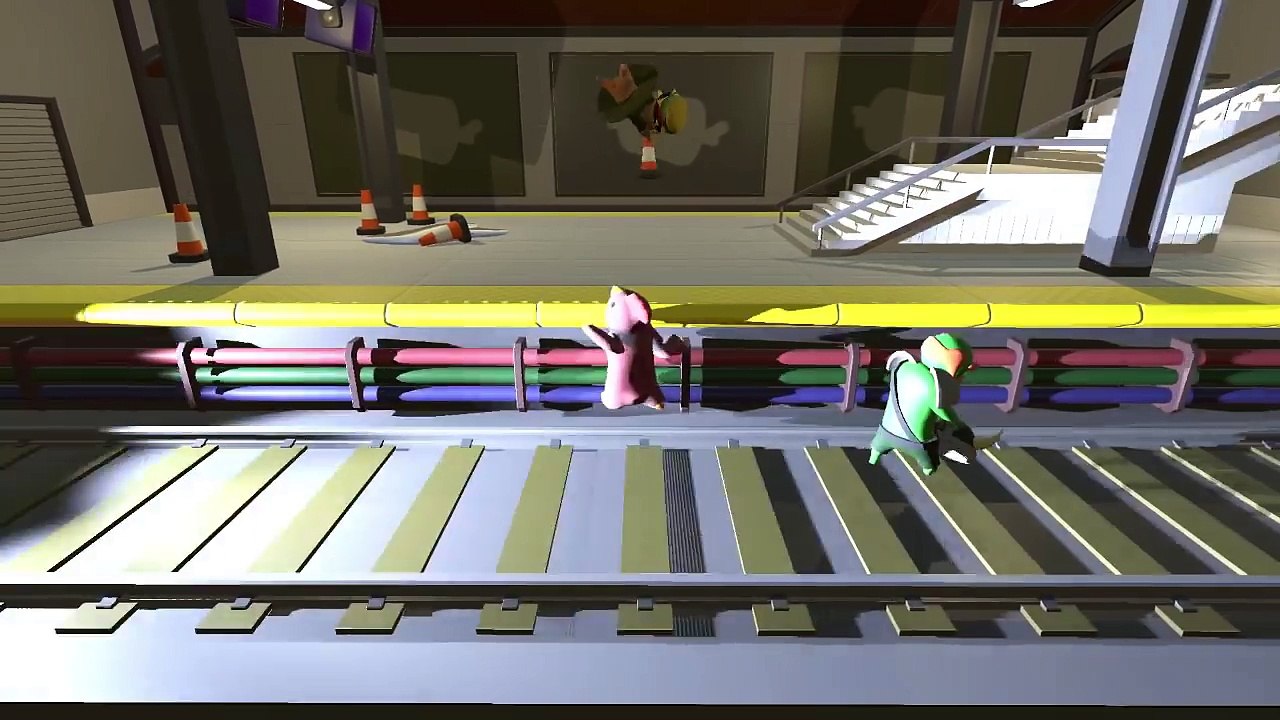 Gang Beasts Funny Moments - Turd Man Jones!