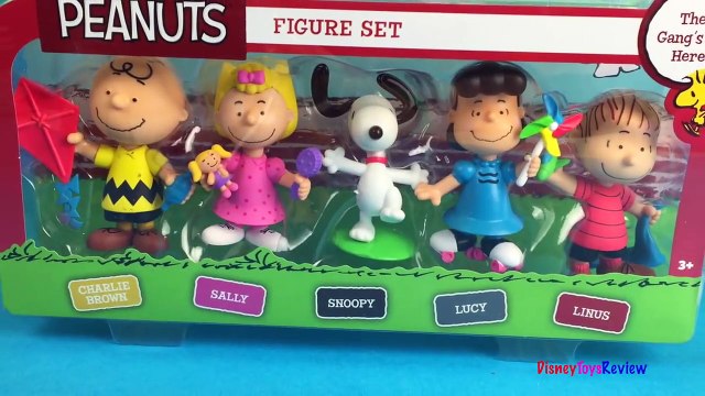 PEANUTS FIGURES - CHARLIE BROWN SNOOPY LINUS SALLY LUCY & PAW PATROL CHASE HELLO KITTY SCHOOL BUS-YNbSD