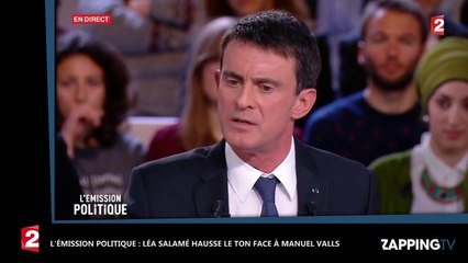 L’Émission politique : Léa Salamé hausse le ton face à Manuel Valls sur le 49-3 (vidéo)