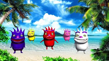 Learn 3D #Greeny Color Song - 3d Animation Learning #Colors For Toddlers