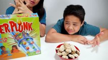 Fun Kids games - KerPlunk Game Challenge! Kerplunk Challenge Kids Toys Review videos-R3nLHtF
