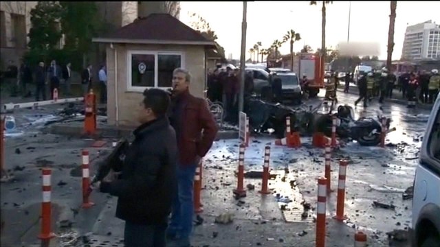 Turkey points finger at Kurdish separatists after deadly bombing