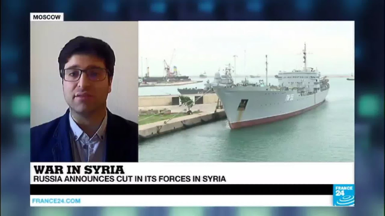 Syria: Russia announces cut in its forces, pulls out Admiral Kuznetsov aircraft carrier