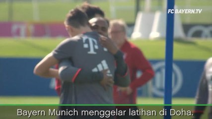 Viral: Sepakbola: Bayern Berlatih Di Doha
