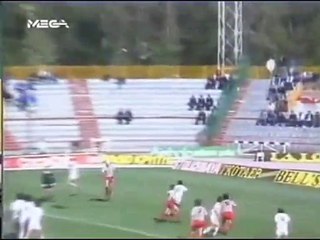 28η ΑΕΛ – Ολυμπιακός 1-1 1989-90 Mega