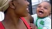 Baby Can't Stop Laughing as his Aunt Spits SeedsThis baby's laugh is making me laugh!