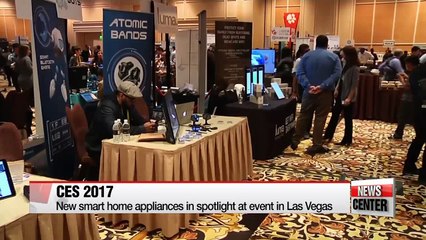 Korean tech-giants introduce new smart home gadgets at the CES 2017