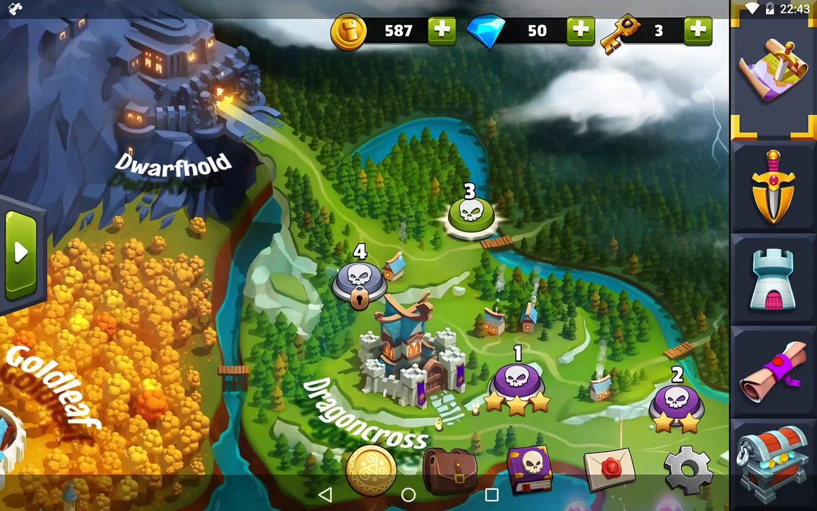 Castle Creeps TD - Android gameplay PlayRawNow