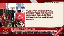 Erdoğan: Bu ülkede şehit polisimiz gibi 80 milyon kahraman var