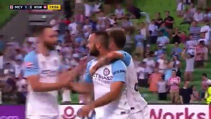 Melbourne City - Western Sydney Wanderers ~ 1 - 0 ~ Goal I. Franjić (A-League - 06.01.2017)