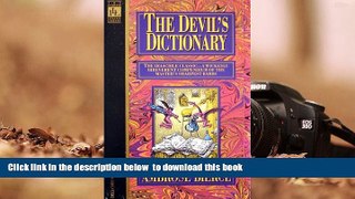 PDF [DOWNLOAD] The Devil s Dictionary [DOWNLOAD] ONLINE
