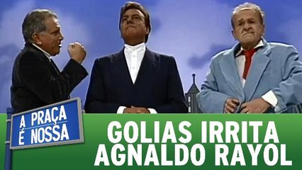 O dia em que Golias conseguiu irritar Agnaldo Rayol