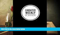 BEST PDF  Undated Weekly Planner: Modern Weekly Planner for Productivity   Happiness, 7.5
