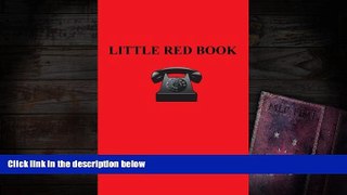 PDF [DOWNLOAD] Little Red Book of Addresses: The Pocket Size Address Book BOOK ONLINE