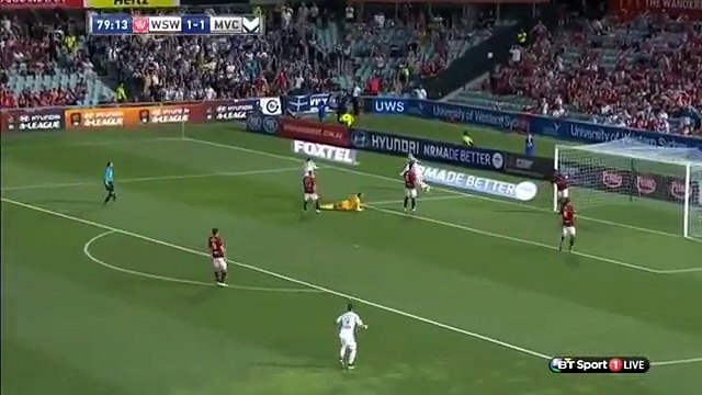 Western Sydney Wanderers vs. Melbourne Victory 1 - 2 Goal Guilherme A-League 06.01.2017 [HD ]