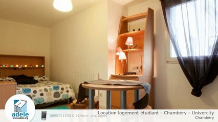 Location logement étudiant - Chambéry - Univercity