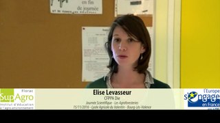 JS 2016 : Elise Levasseur - UCARE du BPREA - CFPPA de Die