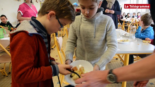 Douarnenez. Les écoliers sensibilisés au gaspillage alimentaire