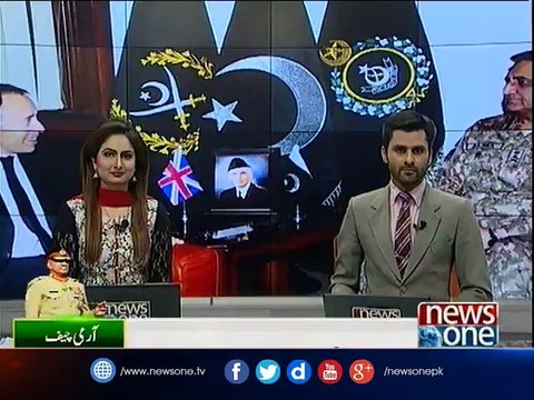 COAS meets British High Commissioner, boxer Waseem