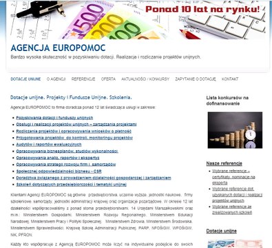 DOTACJE UNIJNE