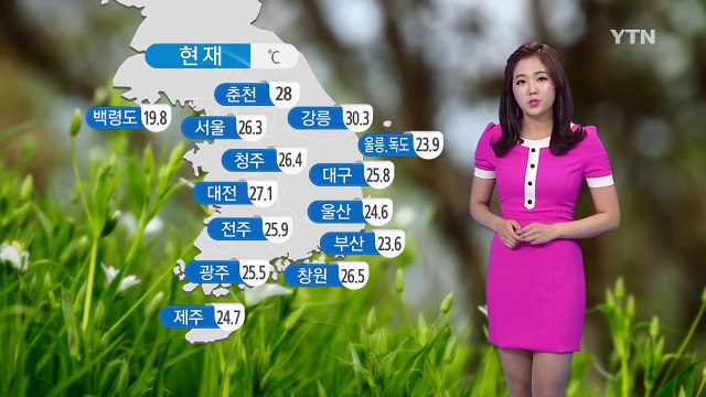 [날씨] 전국 곳곳 소나기...더위 주춤, 불쾌지수 높아요 / YTN (Yes! Top News)