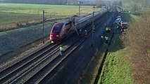 Tournai: un TGV à l’arrêt entre Rumes et Esplechin