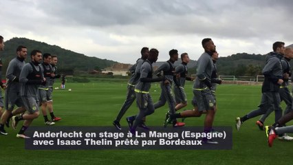 Anderlecht à La Manga avec Isaac Thelin prêté par Bordeaux