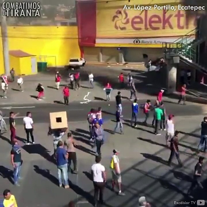 ¡Saqueadores del PRI! - Desprestigian Protestas por Gasolinazo - Combatimos La Tiranía