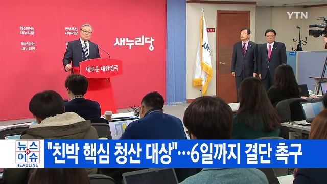 [YTN 실시간뉴스] 인명진 친박 핵심, 인적 청산 대상 / YTN (Yes! Top News)