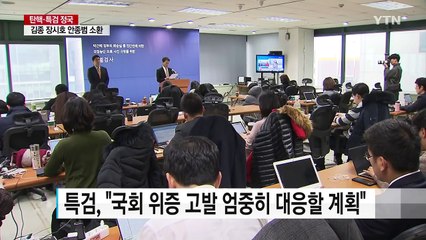 "국회 위증 철저히 수사"...김종덕 피의자 전환 가능성 / YTN (Yes! Top News)